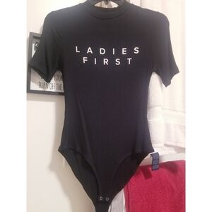 Black Bodysuit (Sz L)